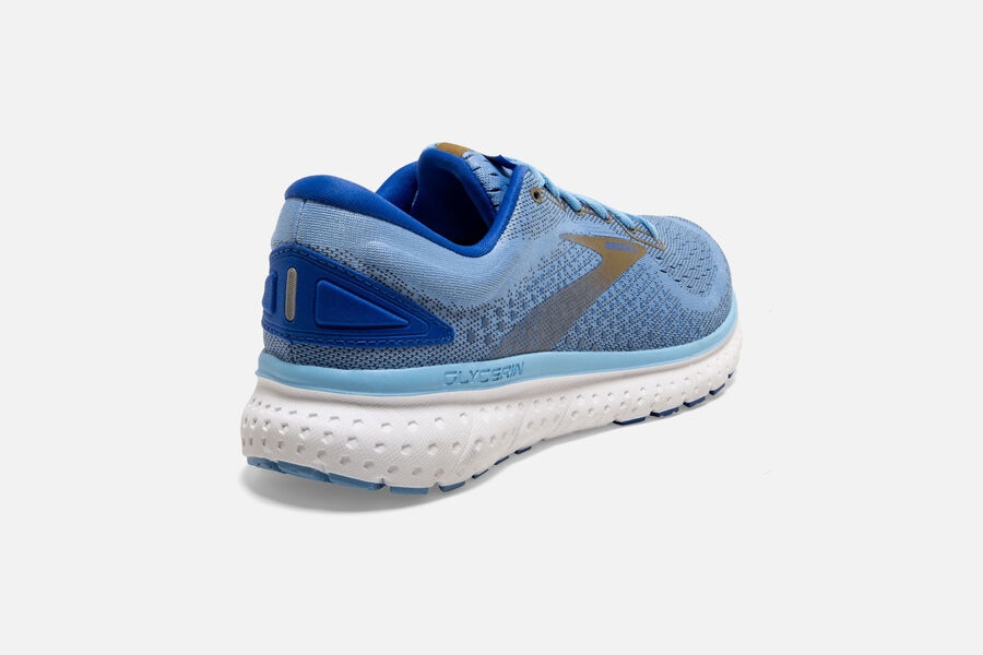 Brooks Glycerin 18 Road Löparskor Dam - Blå/Guld - 2576-NYSKO